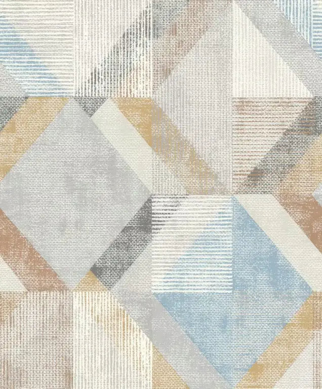 Rasch Vliestapete 311907 Color Your Life - Grafisches Muster Grau Beige