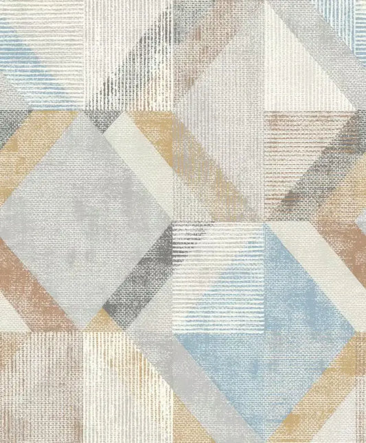 Rasch Vliestapete 311907 Color Your Life - Grafisches Muster Grau Beige