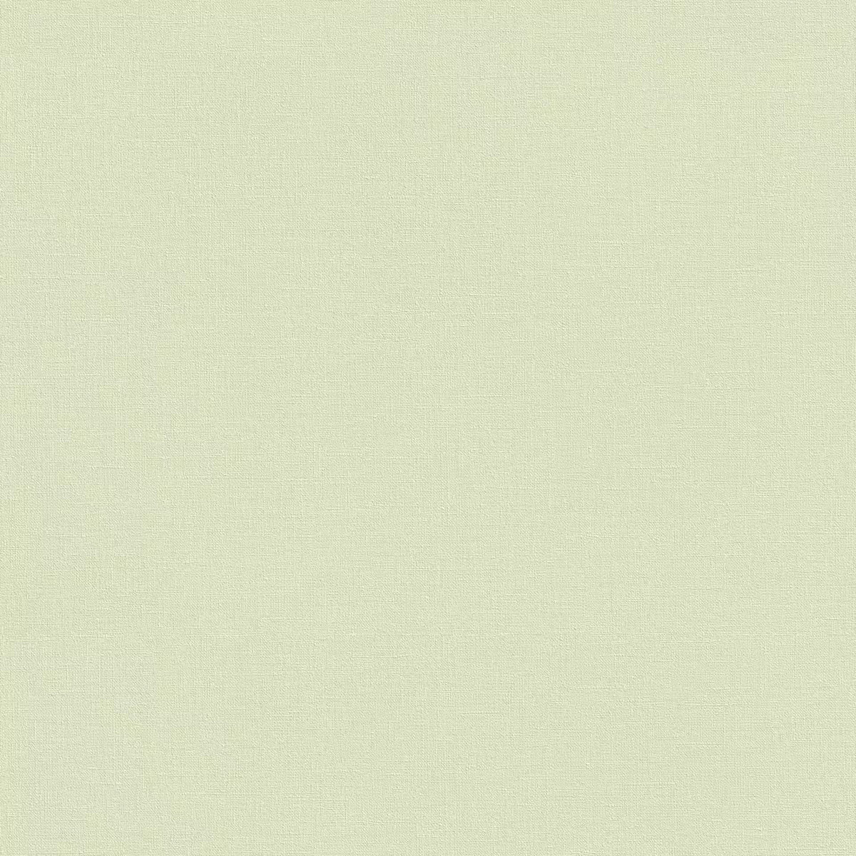 Rasch 447538 Vliestapete/Vinyl auf Vlies – Uni Textiloptik pistaziengr