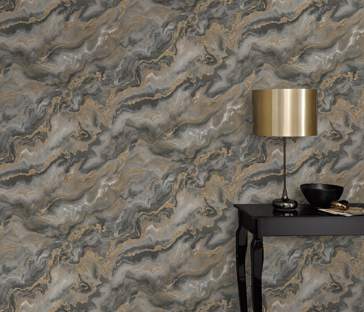 Erismann Elle Decoration 4 10447-37 Vinyltapete taupe