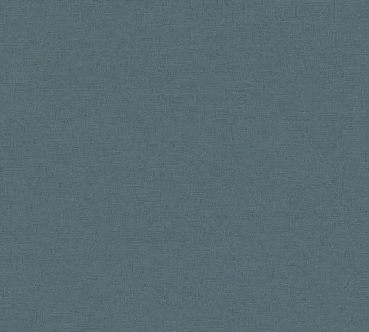 371783 Colourful World Vliestapete Uni blau AS Creation