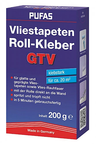 Vliestapeten Roll-Kleber Tapeten Kleister PUFAS