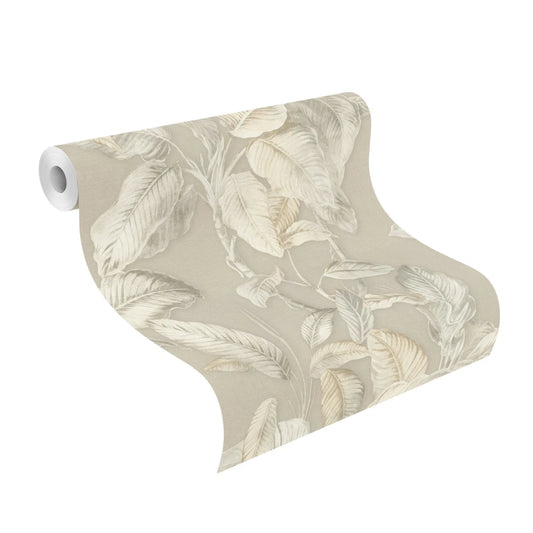 571455 Vliestapete Back To Nature Rasch Botanik Grün Blattmotiv