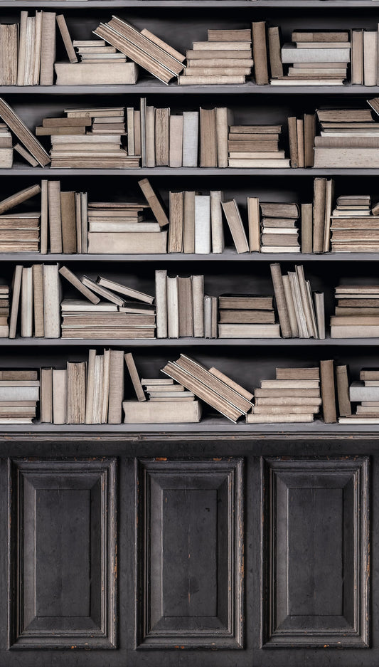 A36801 Bücherregal Fototapete von Grandec