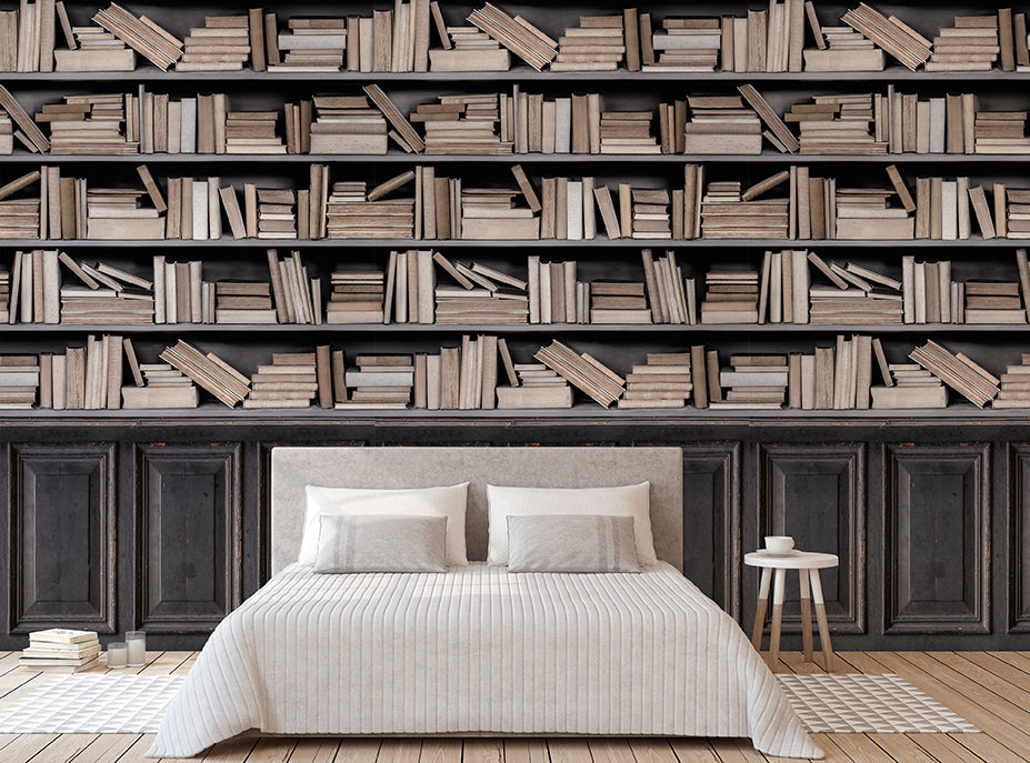 A36801 Bücherregal Fototapete von Grandec