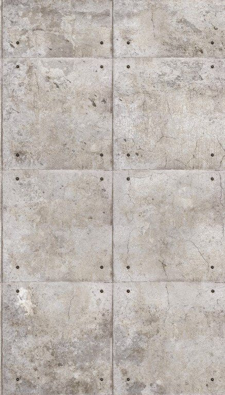 A34901 Beton Vliestapete mit Steinmuster von Grandeco