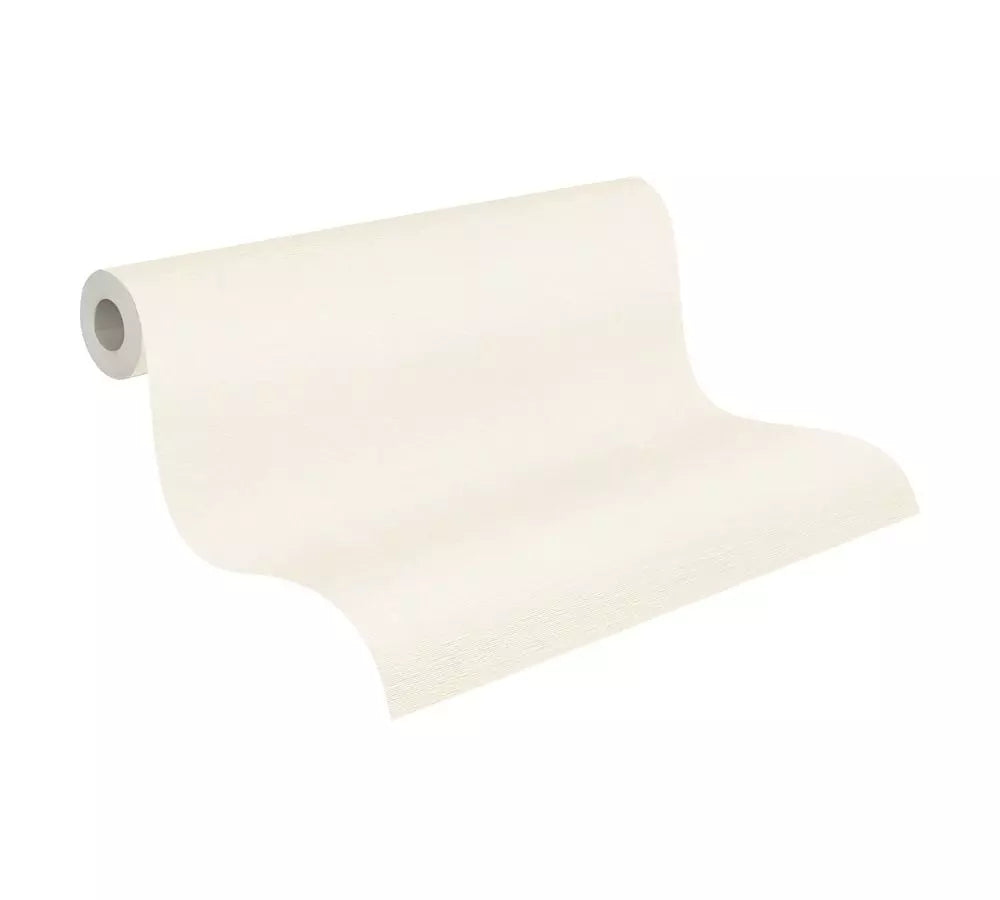 A.S. Création Vliestapete 306891 Styleguide Natural Colours / Simply White 4 / PintWalls II – Zeitloses Uni Weiß Struktur