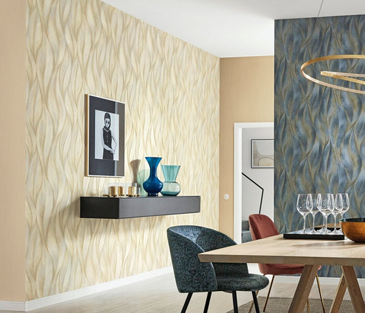 Erismann GMK Welle 10148-14 Vliestapete beige Blätter Fashion for Walls