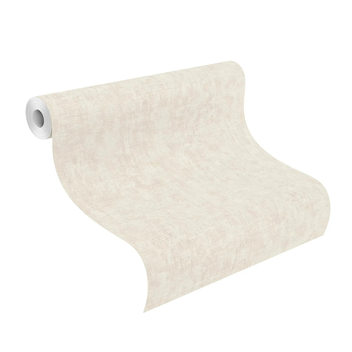 Rasch 429213 – Vliestapete Metall Putzoptik Off‑White Factor