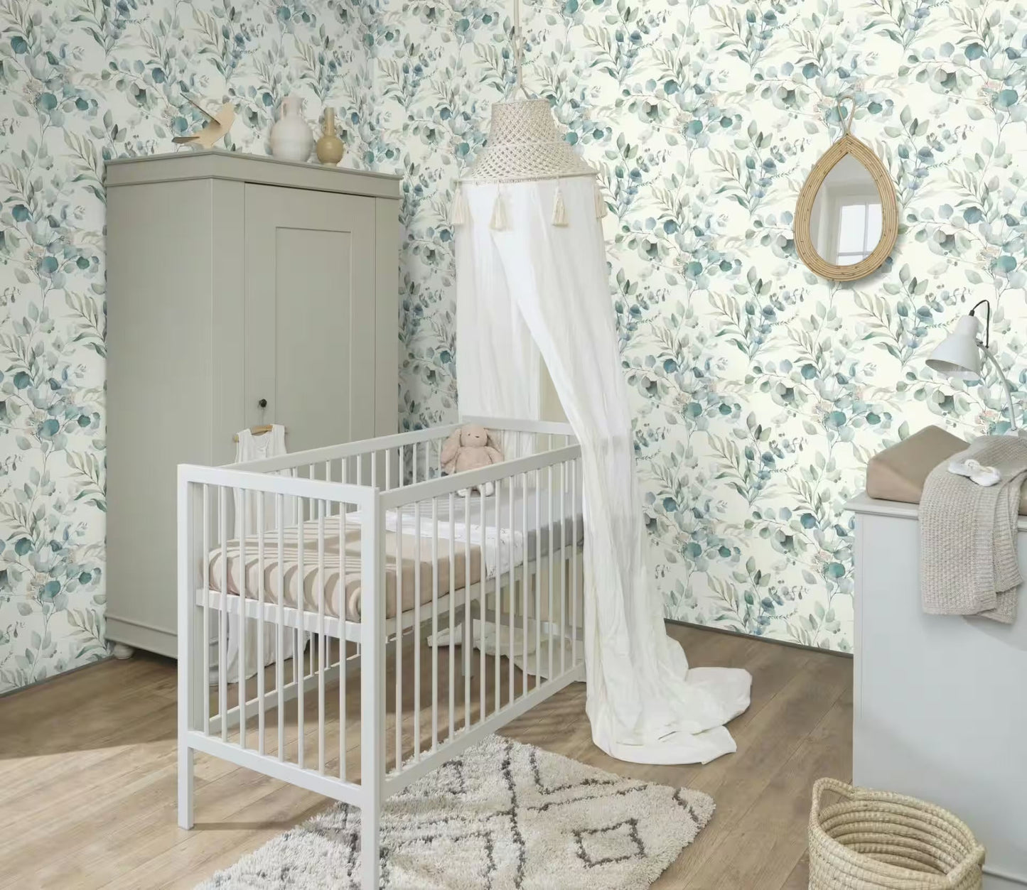 Vliestapete Eukalyptus Kids World 300215 Kindertapete