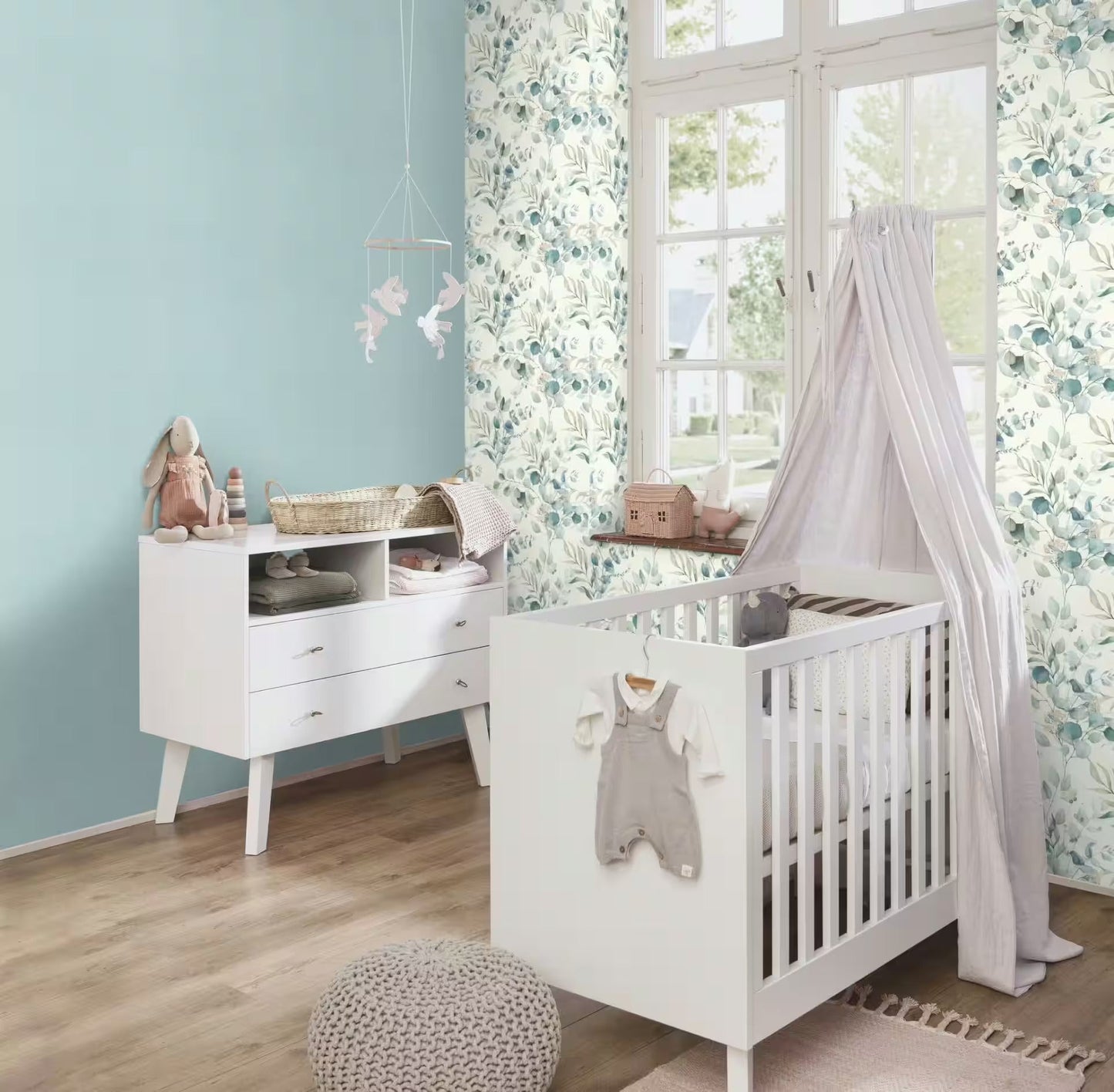 Vliestapete Eukalyptus Kids World 300215 Kindertapete