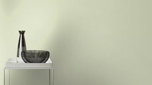 Rasch 447538 Vliestapete/Vinyl auf Vlies – Uni Textiloptik pistaziengr