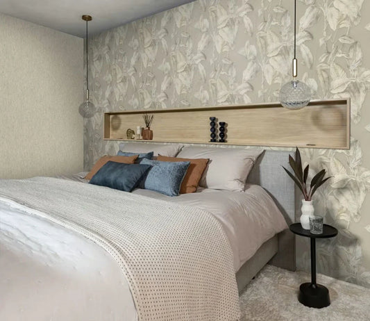 571455 Vliestapete Back To Nature Rasch Botanik Grün Blattmoti