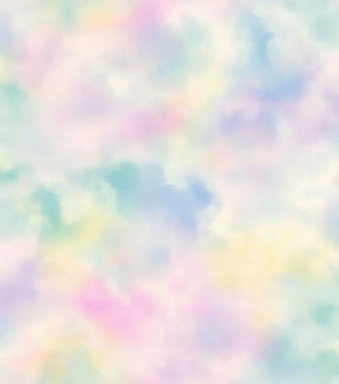 Rasch Vliestapete 818017 Selection - Wolken Rosa Pastell Aquarell