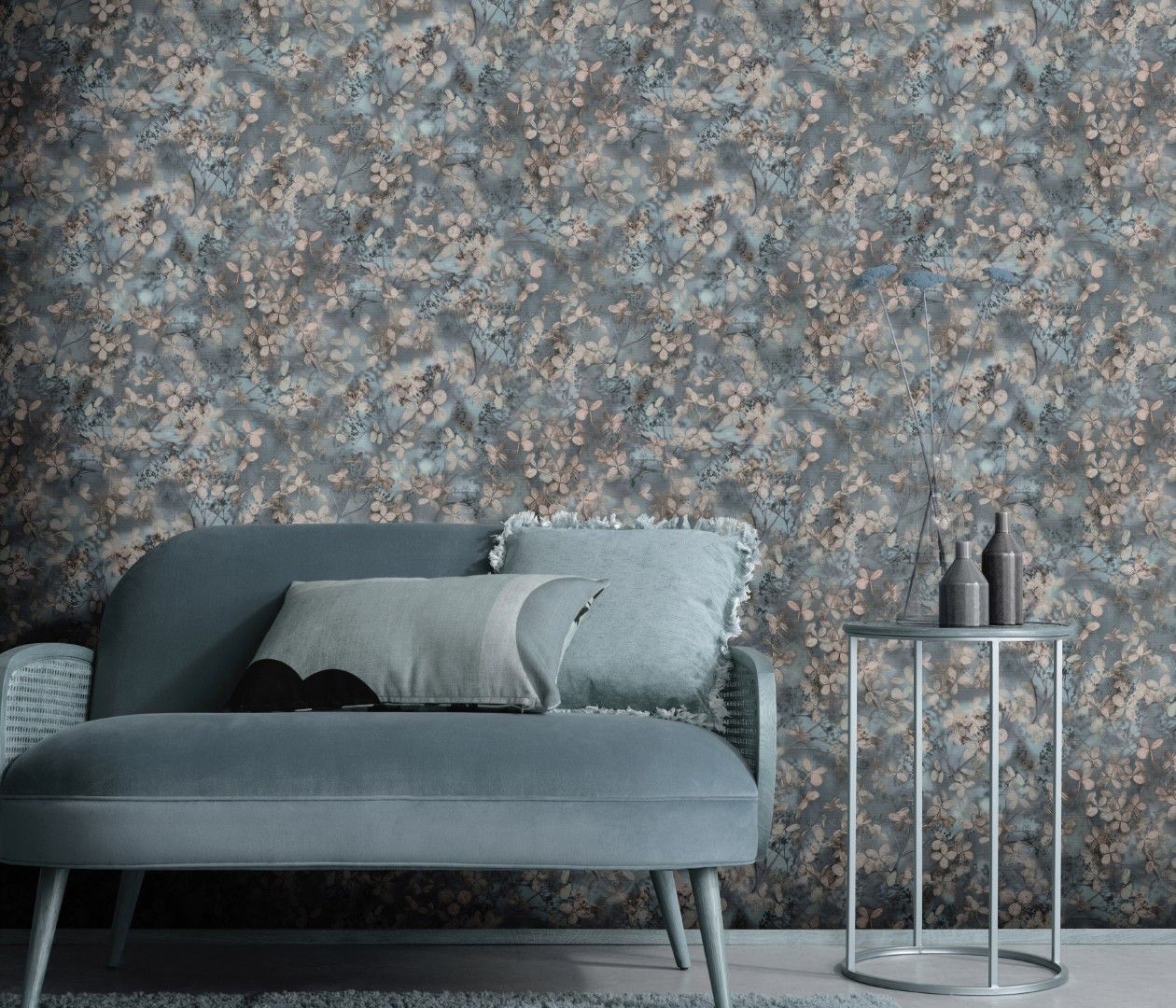 Mustertapete mit Blumen  10415-08 Play of Light Erismann