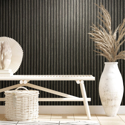 33961 Vliestapete "Akustik Paneel" mit Holzmuster von Marburg