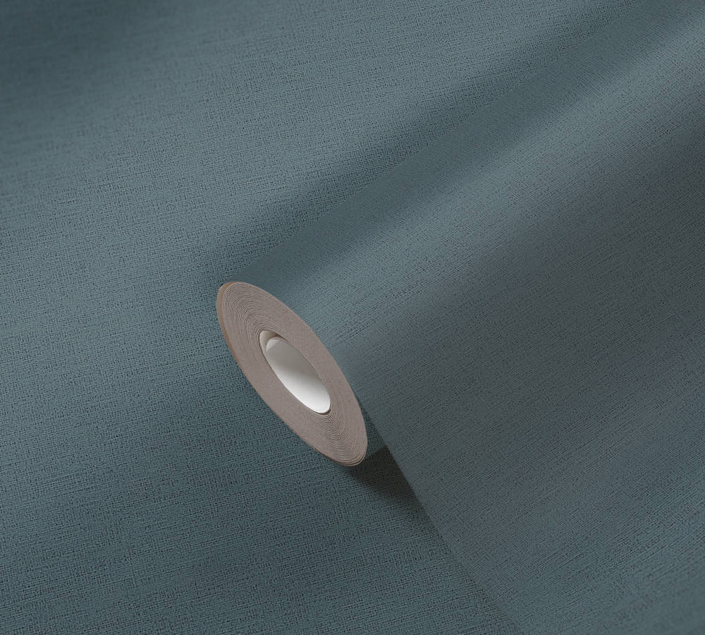 37178-3 Colourful World Vliestapete Uni blau AS Creation