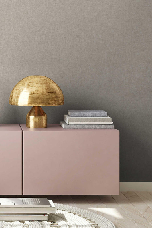 A.S. Création New Walls 37430-8 Uni meliert taupe grau anthrazit