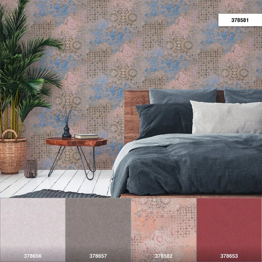 37858-1 Metropolitan Stories 2 Vliestapete mit Vintage-Muster von AS Creation