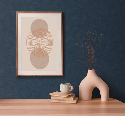A.S. Création Livingwalls Tapete Smart Surfaces Vliestapete Uni-Tapete dunkel Blau 395672