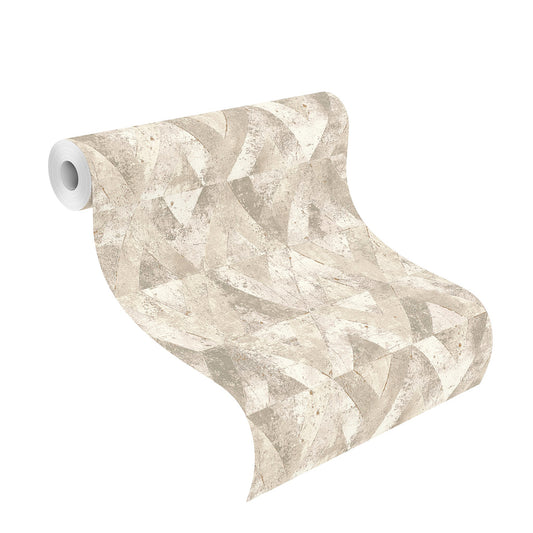 535525 Beige-Graubeige von Rasch