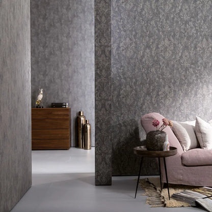 Tapete Grau, Silber Marburg Vliestapete 58008