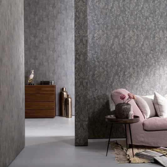 Tapete Grau, Silber Marburg Vliestapete 58008