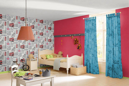 Rasch 781908 London, Vliestapete, Kids Club, Kinderzimmer