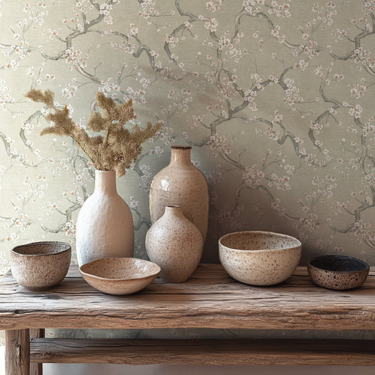 781991 Kirschblüten Floral Metropolitan Stories Hot Spot