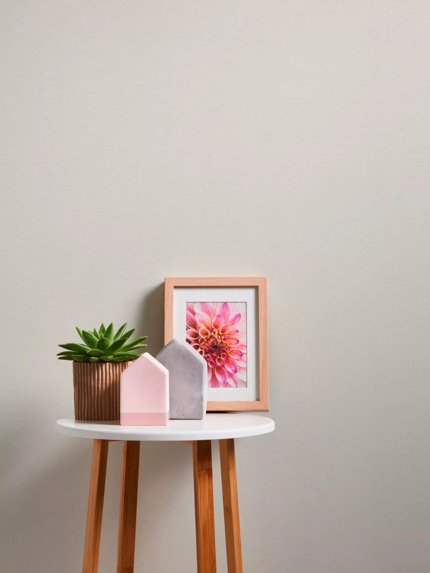 A.S. Création Vliestapete 306891 Styleguide Natural Colours / Simply White 4 / PintWalls II – Zeitloses Uni Weiß Struktur