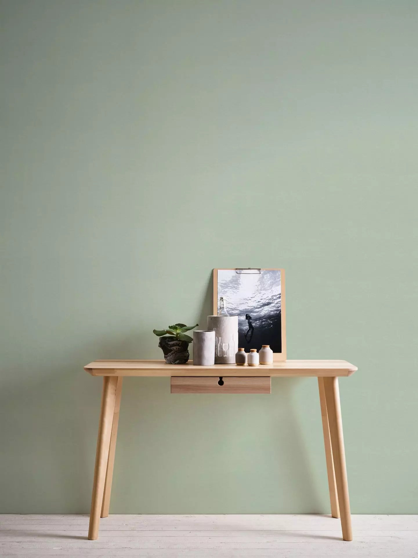 AS Vliestapete PintWalls II Unitapete Grün 371788 – Stilvolle Wandgestaltung