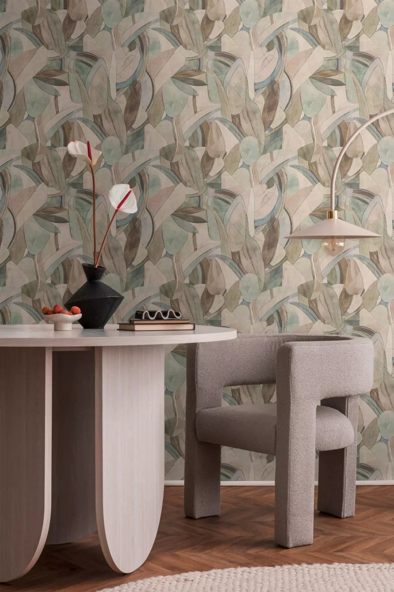 AS Vliestapete Anna d'Andrea Abstrakt Beige 782151 – Stilvolle Eleganz mit abstrakten Mustern