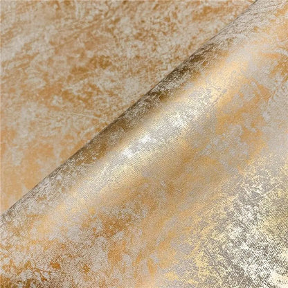 53126 Tapete Gold Kupfer Uni Putzoptik Metallic Glitzer Vliestapete Marburg – La Veneziana 2