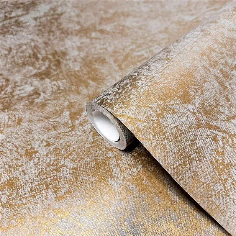 53126 Tapete Gold Kupfer Uni Putzoptik Metallic Glitzer Vliestapete Marburg – La Veneziana 2