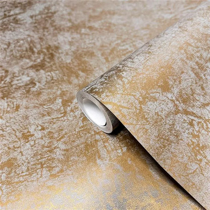 53126 Tapete Gold Kupfer Uni Putzoptik Metallic Glitzer Vliestapete Marburg – La Veneziana 2
